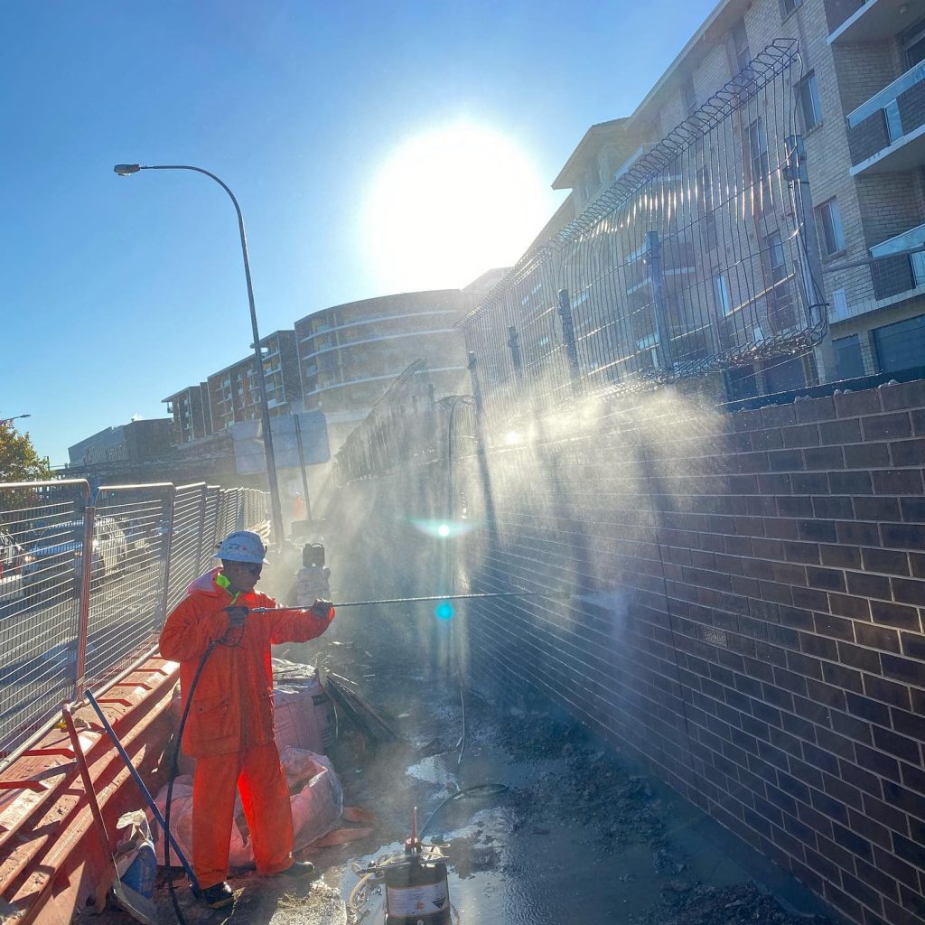 High Pressure Brick Cleaning Sydney