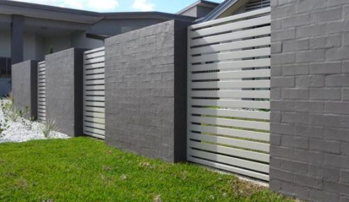 brick wall fence retaining wall | Bricklaying Services in Sydney